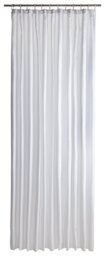 Argos Home Shower Curtain with Anti Bacterial Finish - White - thumbnail 2