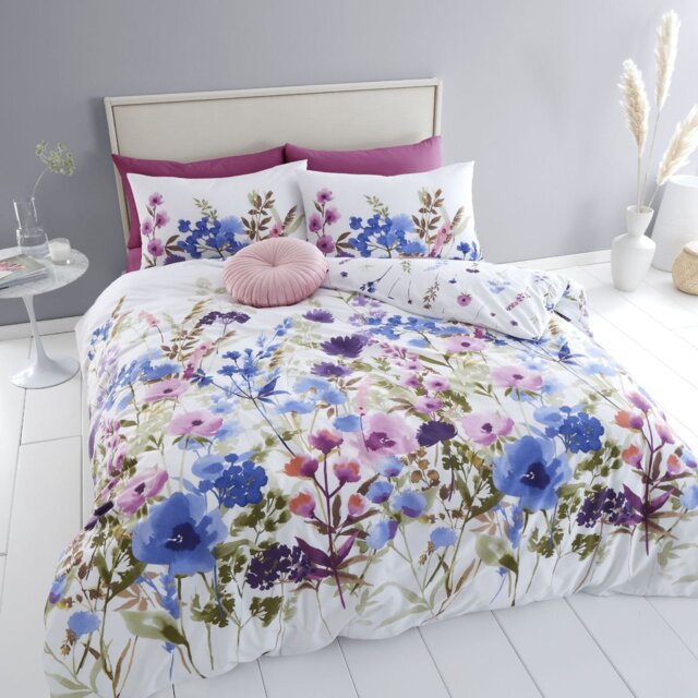 Catherine Lansfield Countryside Floral Bedding Set - Double - image 1