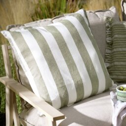 Yard Hayle Cotton Lichen Outdoor Cushion - thumbnail 2