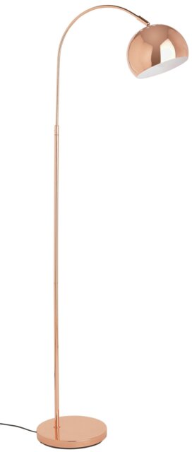 Argos Home Curva Floor Lamp - Copper - image 1