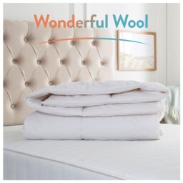Slumberdown Wonderful Wool Medium Weight Duvet - Double - thumbnail 2