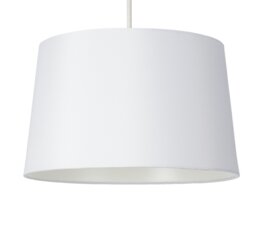 Argos Home White Easy Fit Lampshade - 29cm - thumbnail 1