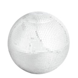 Habitat Silver Mirror Disco Ball Christmas Decoration - thumbnail 2