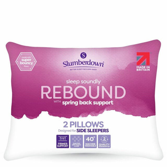 Slumberdown Rebound Firm Pillow - 2 Pack - image 1