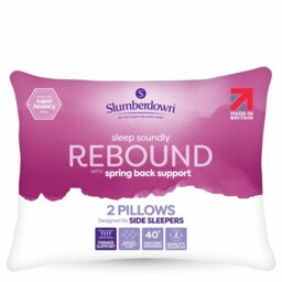 Slumberdown Rebound Firm Pillow - 2 Pack - thumbnail 1