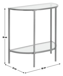 Argos Home Boutique Console Table - Black - thumbnail 2