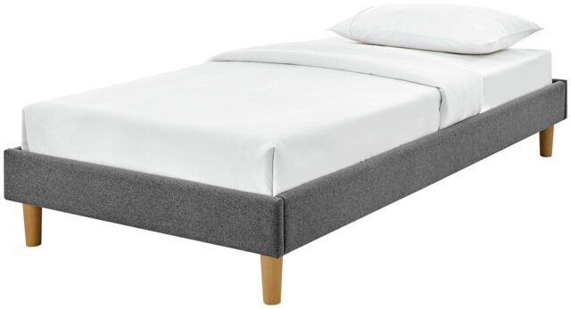 Argos Home Arthur Platform Single Bed Frame - Dark Grey