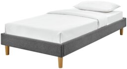Argos Home Arthur Platform Single Bed Frame - Dark Grey - thumbnail 1