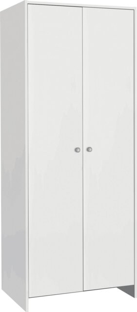 Argos Home Seville 2 Door Wardrobe - White - image 1