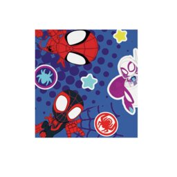 Disney Spidey & Friends Fleece Throw - Blue - 150x100cm - thumbnail 2