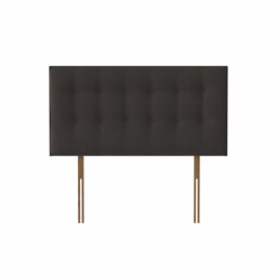 Silentnight Hayez Fabric Double Headboard - Charcoal - thumbnail 2
