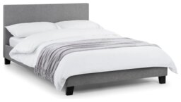 Julian Bowen Rialto Double Bed Frame - Grey - thumbnail 2