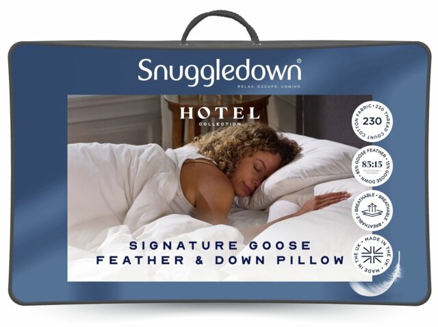 Snuggledown Hotel Goose Medium Soft Pillow - 2 Pack - image 1