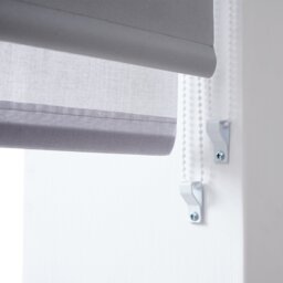 Little Black Book Blackout Double Grey Roller Blind - 180cm - thumbnail 2