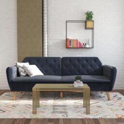 Novogratz Tallulah Velvet Clic Clac - Blue