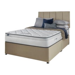 Silentnight Marlow Ultragel 1000 Mirapocket Kingsize Divan Bed - Sandstone - thumbnail 2