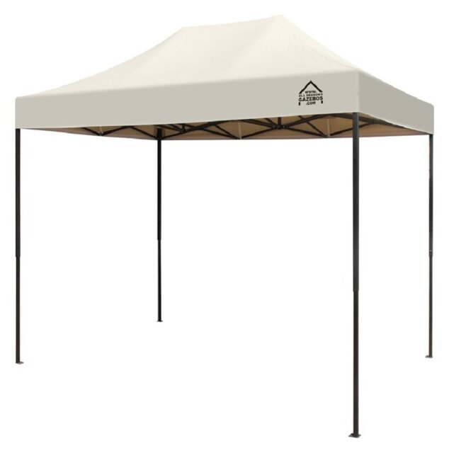 All Seasons 3m x 2m Pop Up Garden Gazebo - Beige - image 1