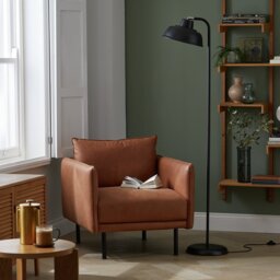 Argos Home Benson Adjustable Floor Lamp - Black