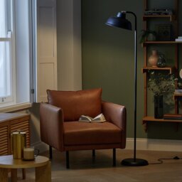 Argos Home Benson Adjustable Floor Lamp - Black - thumbnail 2