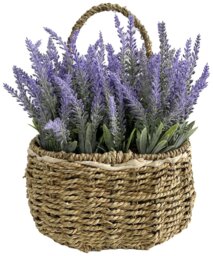 Garden XP Artificial Lavender Basket - thumbnail 1