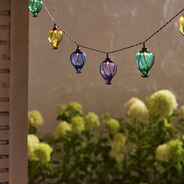 Garden by Sainsburys Solar Balloon String Lights - image 1