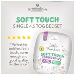 Slumberdown Little Slumbers Anti-Allergy 4 Tog Kids Duvet CB - thumbnail 2