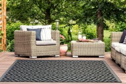 Genesis Grey Indoor Outdoor Rug - 160X230 - thumbnail 2