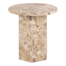 Furniture To Go Naxos Round Side Table - Brown - thumbnail 2