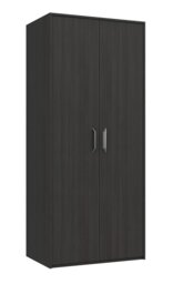 Ashdown 2 Door Wardrobe - Dark Grey