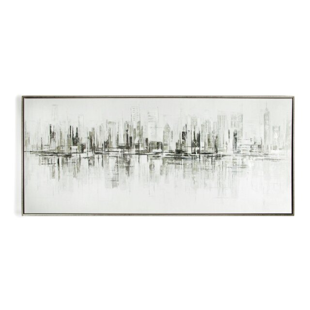 Art for the Home New York Painted Framed Canvas  - 120x50cm - image 1