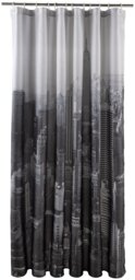 Argos Home Photographic NYC Shower Curtain - Black & White - thumbnail 2