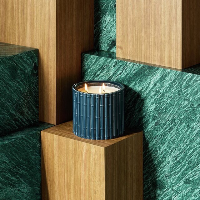 Habitat x Morris & Co. Multiwick Candle -Leather & Patchouli - image 1