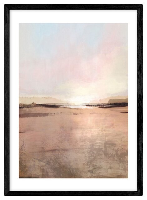 East End Prints New Dawn Landscape Framed Wall Print - A2 - image 1
