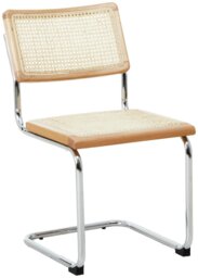 Fifty Five South Cebu Rattan Effect Dining Chair - Natural