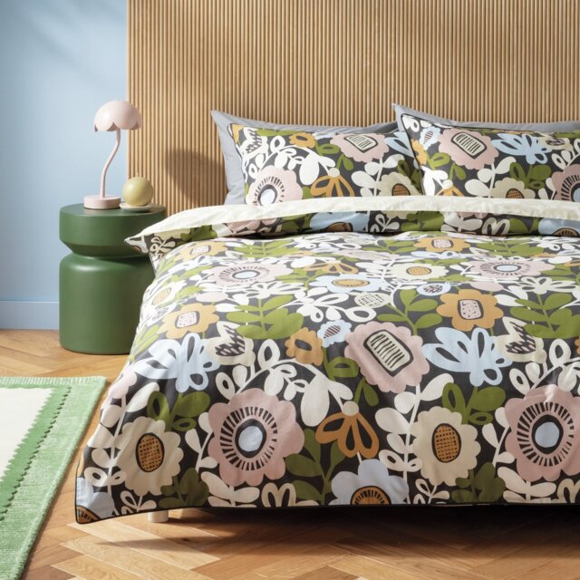 Habitat x Scion Kukkia Cotton Bedding Set - King size - image 1