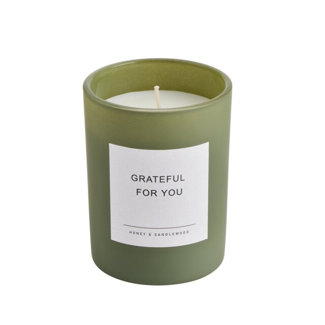 Home Medium Singlewick Candle - Honey & Sandalwood - image 1