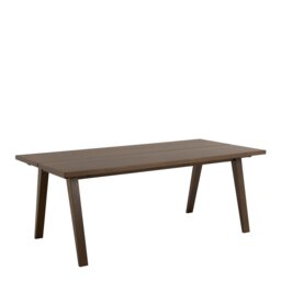 Furniture To Go A Line 6 Seater Dining Table - Dark Oak - thumbnail 2