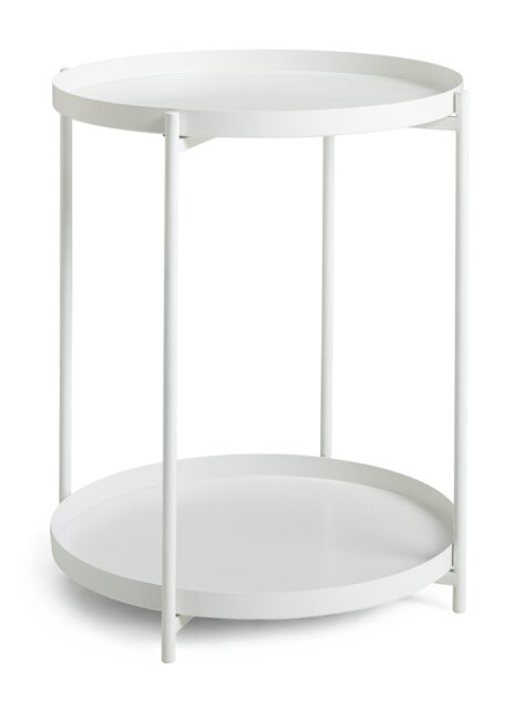 Habitat Rex Side Table - White - image 1