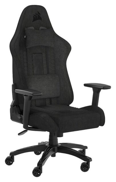 CORSAIR TC100 RELAXED Gaming Chair - Black - image 1