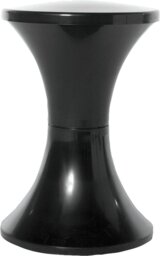 Tam Tam Plastic Stool - Black - thumbnail 1