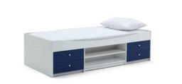 Argos Home Malibu Storage Cabin Bed & Mattress - Blue - thumbnail 1