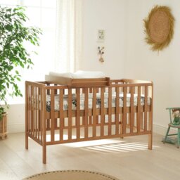 Tutti Bambini Malmo Cot Bed - Oak - thumbnail 1