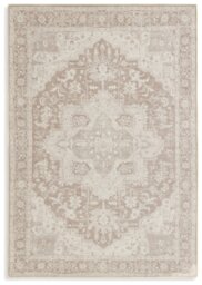 Habitat Vintage Effect Neutral Flatweave Rug - 160x230cm - thumbnail 2