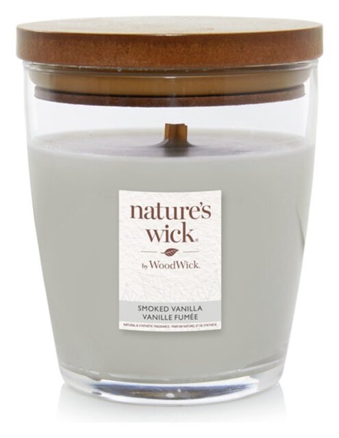 Nature's Wick Singlewick Candle - Smoked Vanilla - image 1