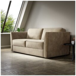Jay-Be Elegance Fabric 3 Seater Sofa Bed - Light Grey - thumbnail 2