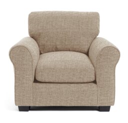 Argos Home Lisbon Fabric Armchair - Stone - thumbnail 1