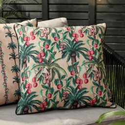 Wylder Monkey Palm Green Outdoor Cushion - thumbnail 1
