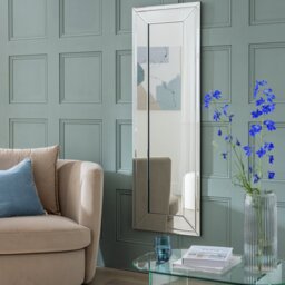 Argos Home Bevelled Full Length Wall Mirror - 150x50cm - thumbnail 1