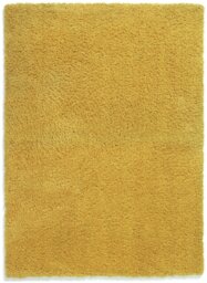 Habitat Cosy Mustard Shaggy Rug - 80x150cm - thumbnail 2