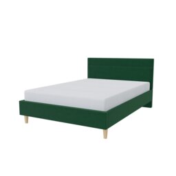 Millbrook Miller Double Fabric Bed Frame -  Green - thumbnail 1